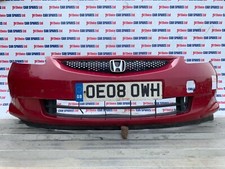 HONDA JAZZ HATCHBACK 5DR DSI S MK2 GD 2008 RED FRONT BUMPER MARKS
