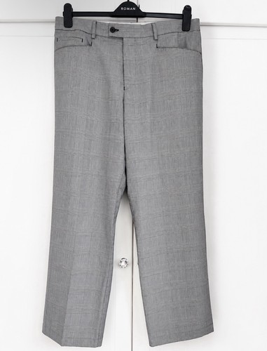 Stromberg grey check - grey,