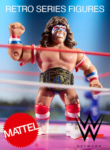 Wwe retro series mattel action - mattel,