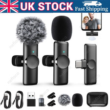 2x Wireless Lavalier