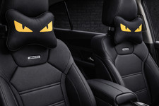 Devil Eyes Car Neck Pillow