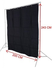Acoustic blanket soundproofing curtain for home studio 243 x 200cm