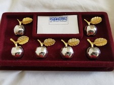 VINTAGE BOX OF SIX SILVER &
