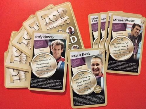 2012 top trumps legends - trumps, 30