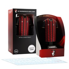 AFC Bournemouth Metal Football Shirt Personalised 2025/26 Home Kit Alloy Shirt