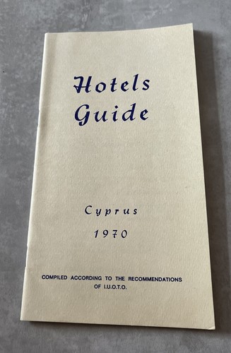 Hotels guide cyprus - cyprus, 1970