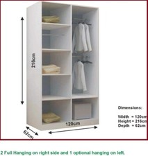 Sliding Door Wardrobe with Mirror Panel | Modern Bedroom Storage Closet