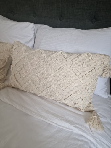 Moroccan boho throw pillow - moroccan,