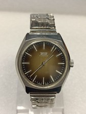 TEVO Watch  Vintage Swiss made! 38mm with crown. Mechanical, Stainless st.