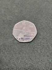 UK Circulated 50p Coin London 2012 Olympics Equestrian Horse Jumping 2011