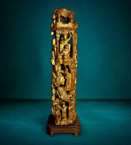 Antique chinese giltwood - antique,
