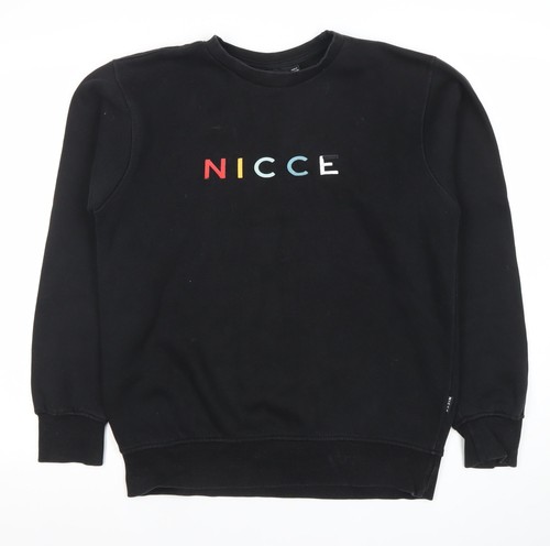 Nicce men black small logo - men's,