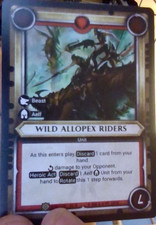 Warhammer Age Of Sigmar Champions Onslaught TCG : Wild Allopex Riders