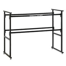 Gorilla GDT-4 4ft DJ Deck Stand Table + Gorilla Black Carpet Shelf