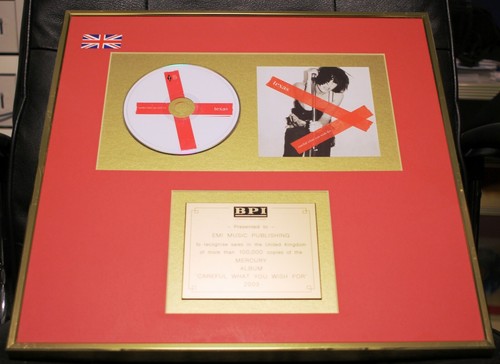 Bpi gold disc album award - award,