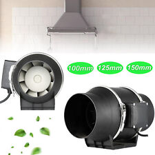 Inline Bathroom Extractor Fan 4/5/6 Inch   In  Line Duct Fan Ventilation System