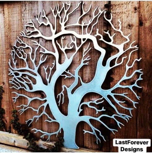 Large metal wall art decor - metal,