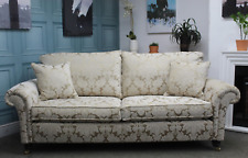 DURESTA, BELVEDERE 3 SEATER SOFA IN OSCAR PARCHMENT FABRIC. RRP £3349.