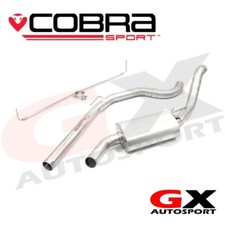 VX17 Cobra sport Vauxhall Corsa D VXR 10-14 Cat Back Non res
