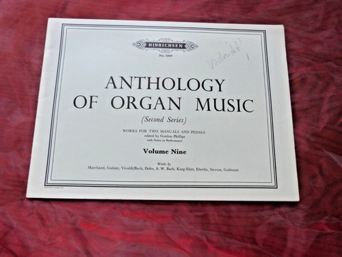 Anthology organ music - organ,