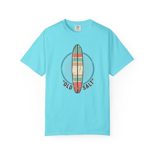 Old salt surfboard shirt - t-shirt, |