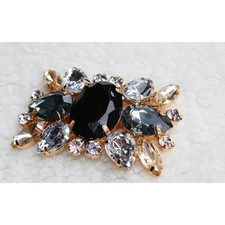 Crystal shoe clips - clips, womens