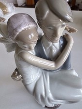 LLADRO Bride Groom Figurine Over the Threshold Wedding Figure