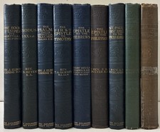 A Devotional : Commentary : The Religious Tract Society lot 9 vintage books Good