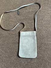 Gerard Darel Grey Suade Leather Crossbody Bag Excellent Condition