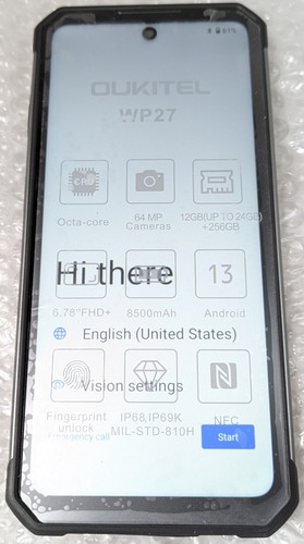 Oukitel wp27 fhd rugged - oukitel, fhd+