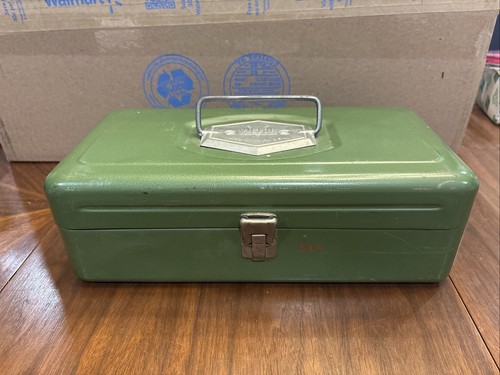 Vintage victor green - green, enamel