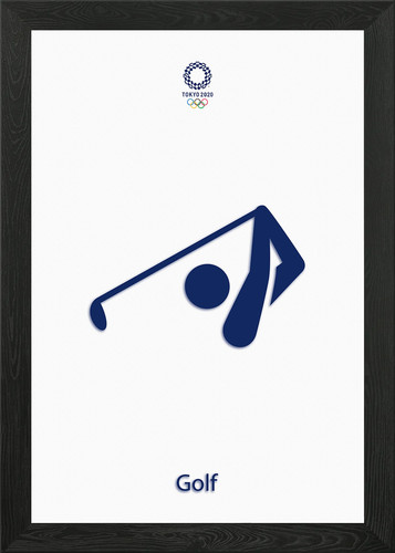 Golf framed wall art poster - golf,