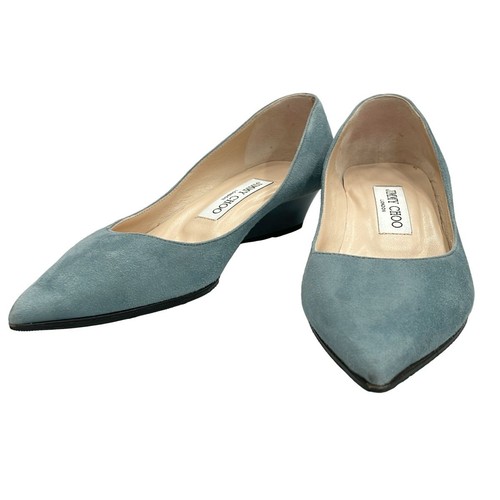 Jimmy choo suede pumps blue - jimmy,