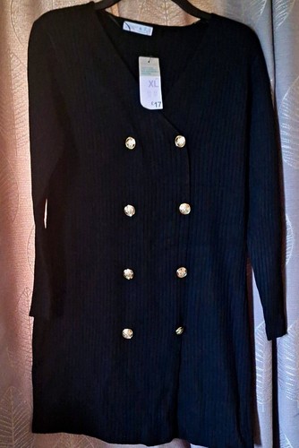 Primark cares black ribbed - black,