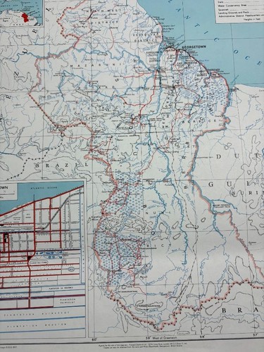 Small map 1963 british - map,