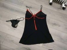 BNWT Ann Summers Sheer Black