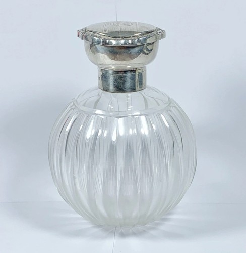 Vintage perfume bottle round - vintage,