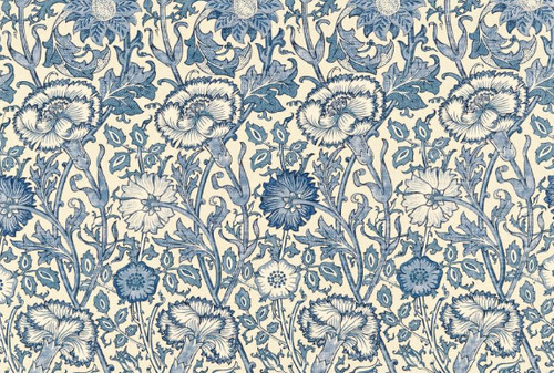 Morris pink rose - &,