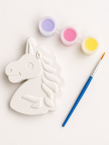 Paint your own unicorn craft - paint,