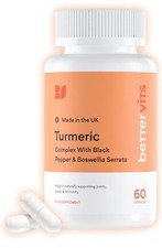 BetterVits - Turmeric Complex with Black Pepper & Boswellia Serrata