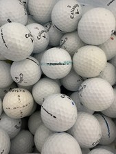 50 Callaway Assorted Mix Used White Golf Balls (3A Grade) AAAA