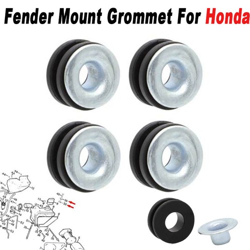 Rubber fender mount - mount, grommet