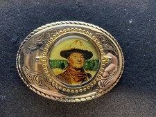 Vintage John Wayne Image Belt