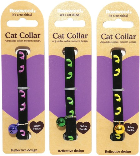 Rosewood reflective cats - rosewood, eyes