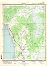 Russian Soviet Military Topographic Maps - VAIKE-RAKKE (Estonia), 1:25K, ed.1981