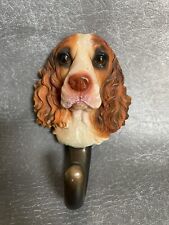 Cocker Spaniel Coat Hook/ Leash/ Apron. Pre Owned 