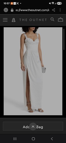 Marchesa notte satin draped - satin,