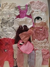 Girls' Baby Clothes Bundle 0-3 Months