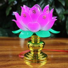 1pcs Buddhistic Lotus Lamp