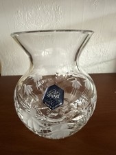 Stuart Crystal Vase with